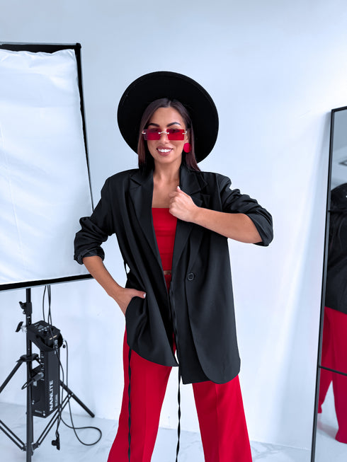 Žaketas "COUTURE V8061" - juodas